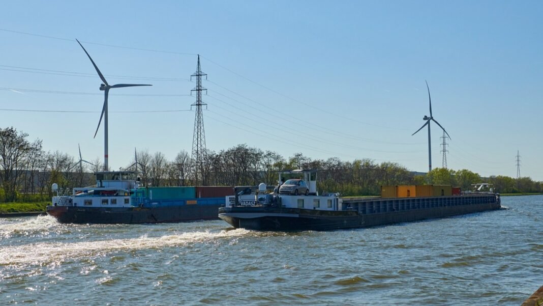 Inland shipping transports 5.2% fewer goods in Q1 2025
