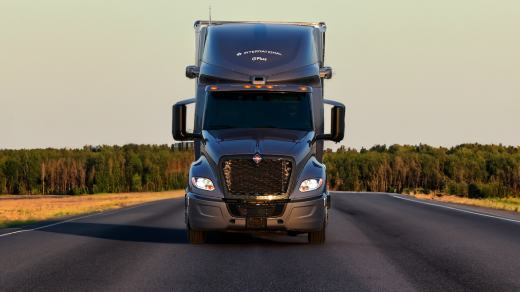 International and PlusAI launch driverless truck fleet trials in Texas