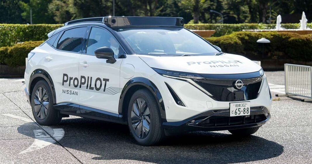 Nissan Enters Self-Driving Vehicle Race