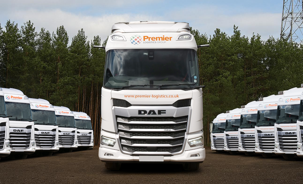 Premier Logistics Boosts Fleet with 14 New DAF XF 480 Trucks from Ford & Slater