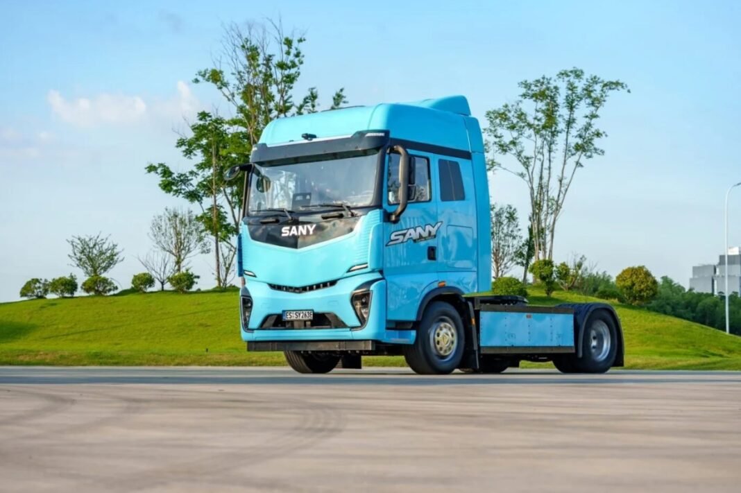 Sany is preparing arrival of electric tractors to Europe
