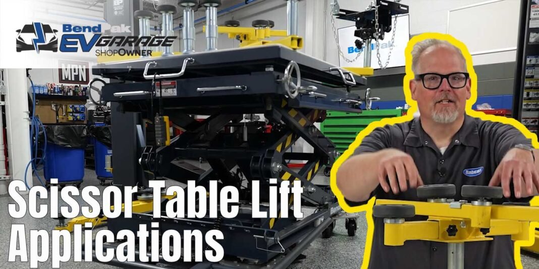 Scissor Table Lift Applications
