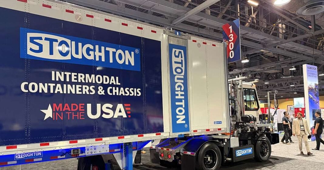 Stoughton Launches Intermodal Container, Smart Chassis