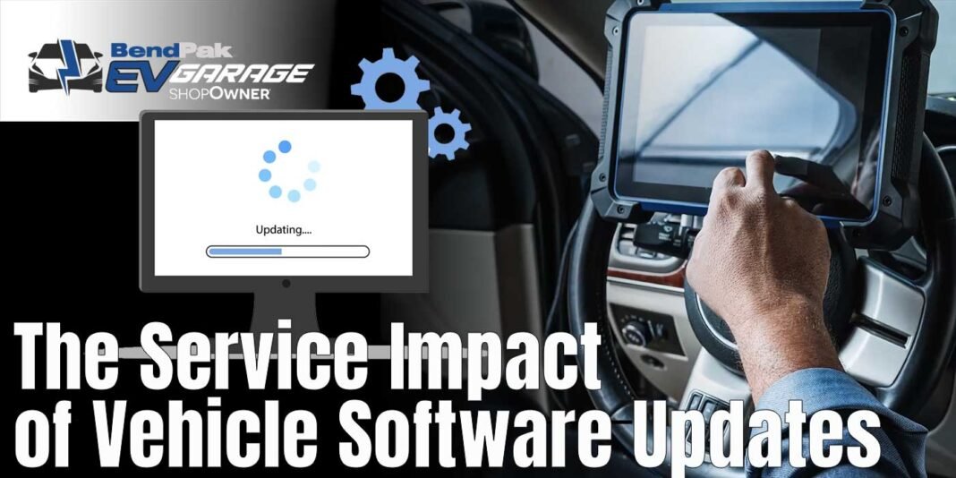 The Service Impact of Vehicle Software Updates