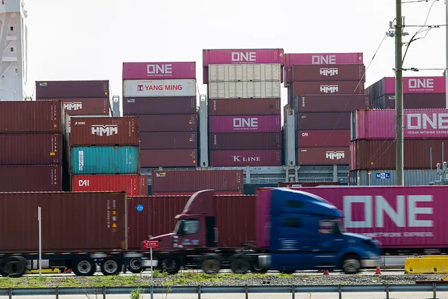 Truckload volumes cooled in August as frontloading surge wanes