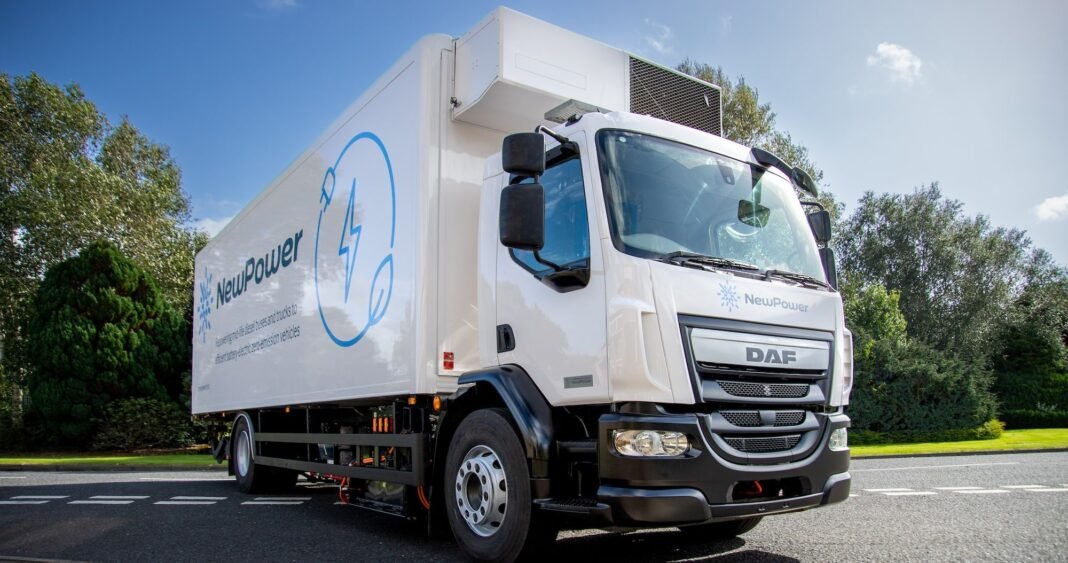 Wrightbus launches first repowered electric truck