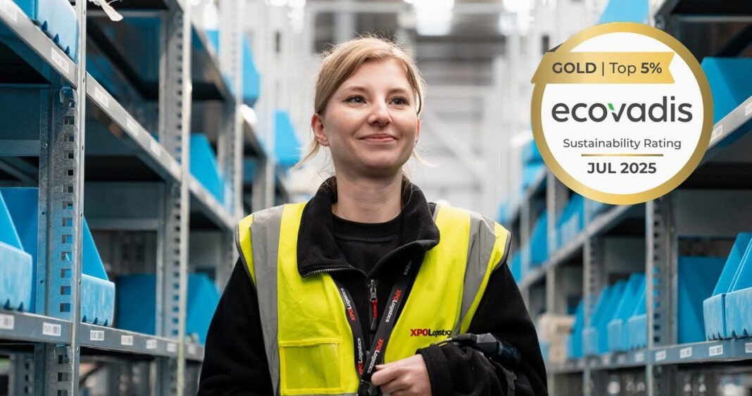 XPO Logistics earns EcoVadis Gold Medal