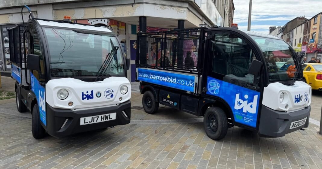 Barrow BID recruits all-electric Goupil G4 utility vehicle