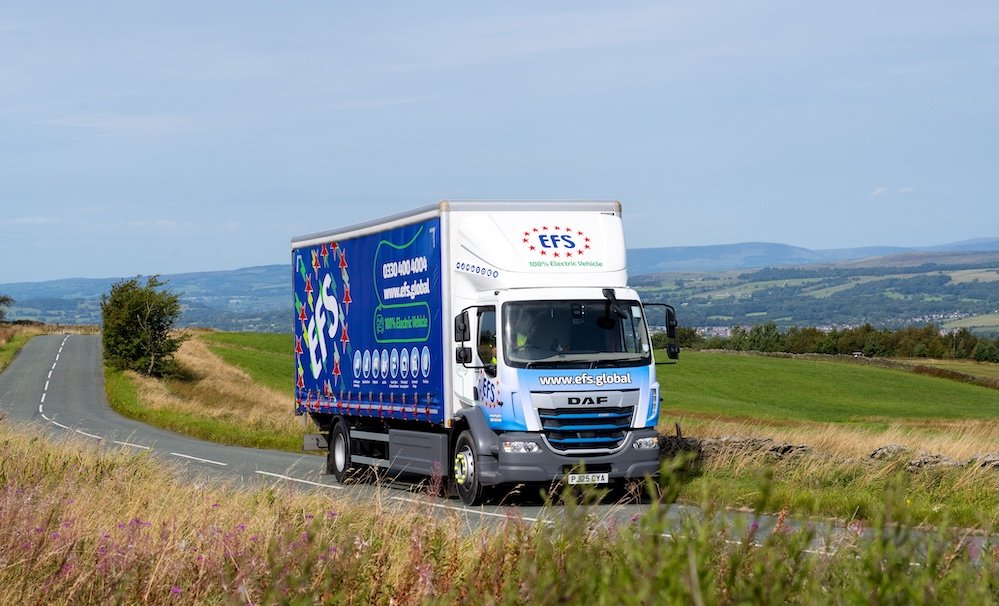 EFS Global takes step toward zero-emissions future with DAF XB Electric