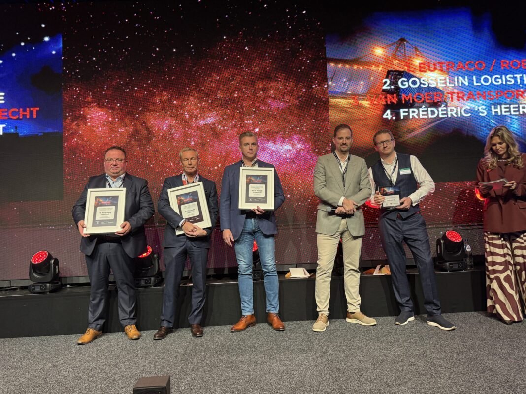 Eutraco, NTC and De Backer Transport win Gazellen Transport & Logistics 2025!
