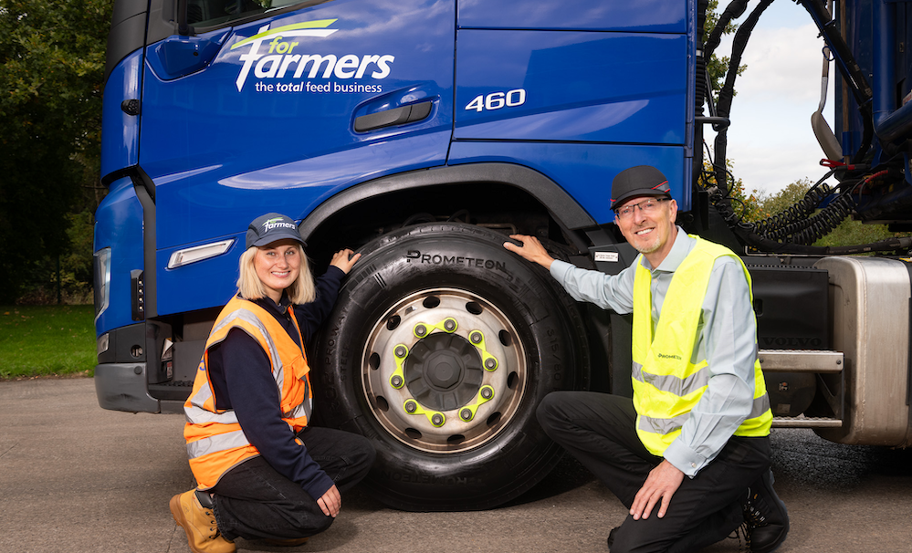 ForFarmers chooses Prometeon to supply and maintain tyres across its 160-strong HGV fleet