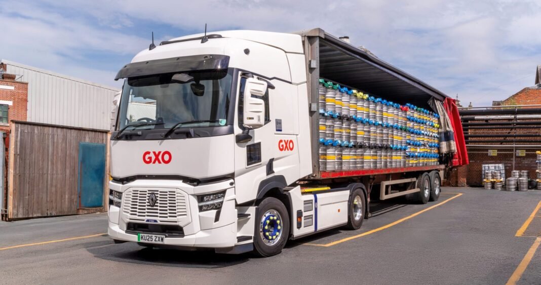 GXO and Shepherd Neame roll out first Renault Trucks E-Tech Ts