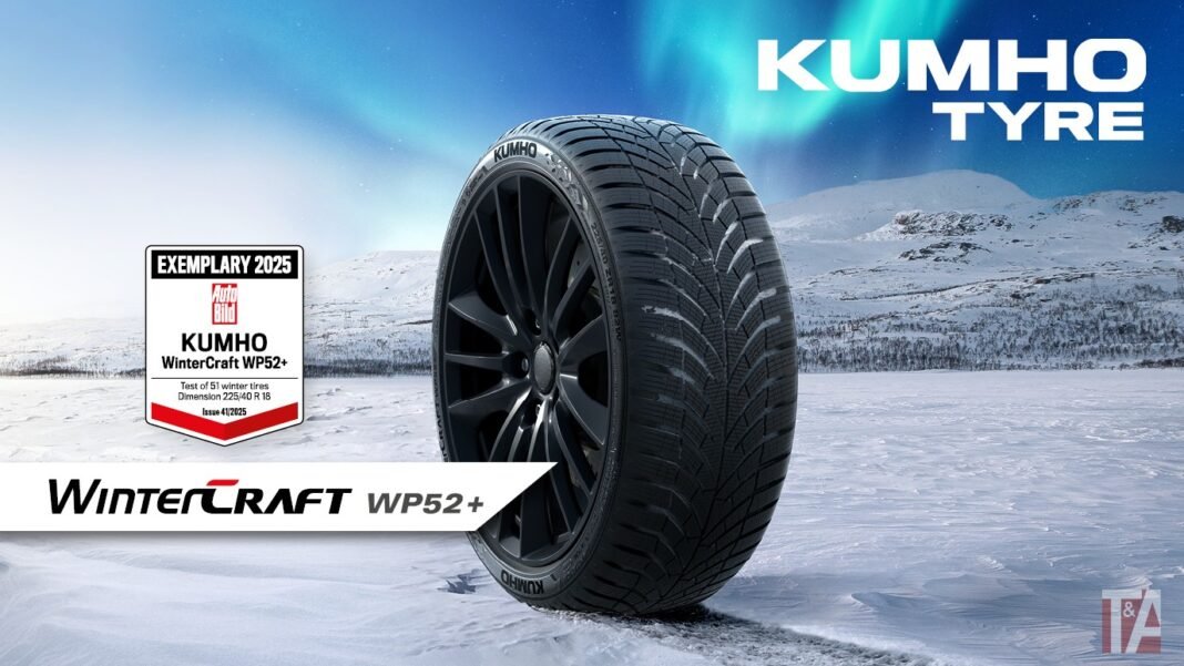 Kumho WinterCraft WP52+ achieves ‘exemplary’ rating in Auto Bild Test