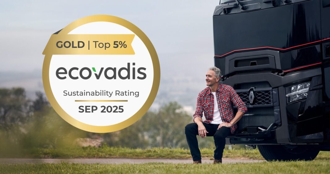 Renault Trucks awarded Ecovadis Gold for the seventh year running