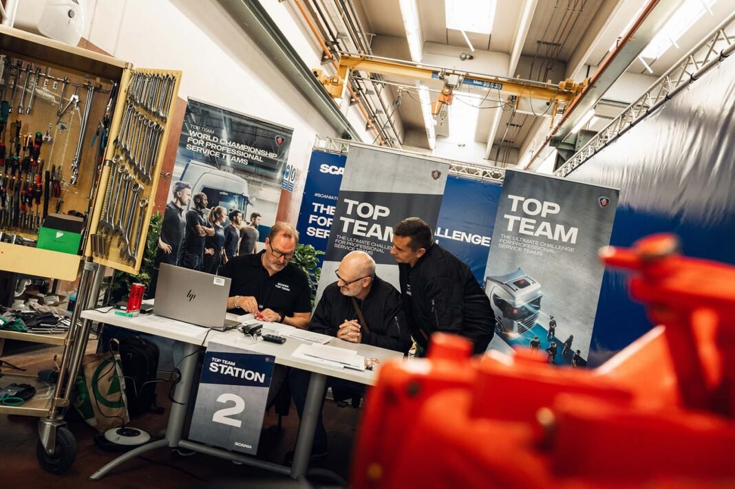 Scania Torhout finishes 4th in the Scania Top Team competition
