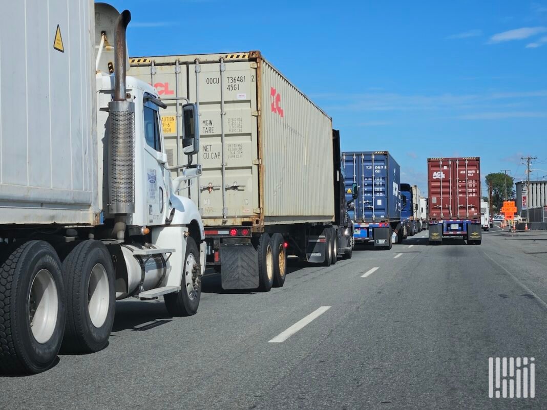 Trucks to feel pressure from weaker port, rail: ITS
