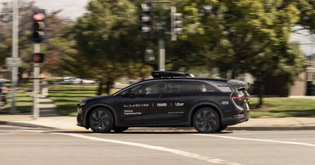 Uber Rolls Out in San Francisco With Lucid, Nuro Robotaxis