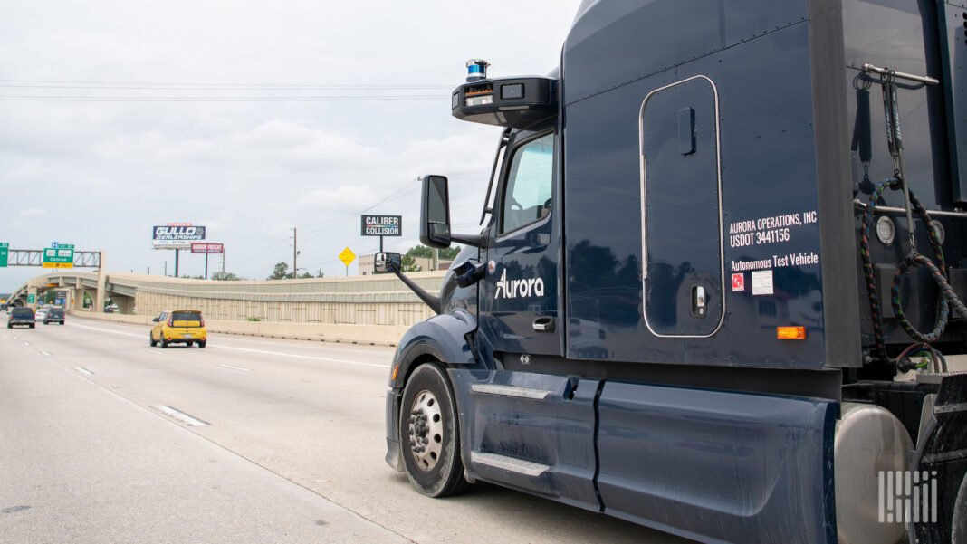 Wall Street sees turning point for driverless trucks