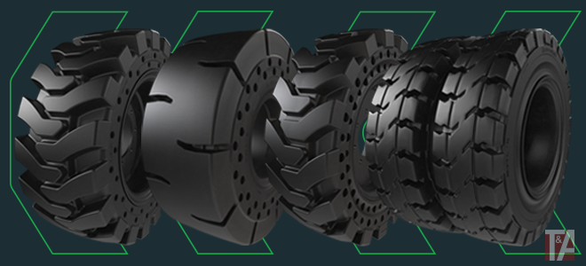 Albourgh Tyres expands with new solid rubber tyre range