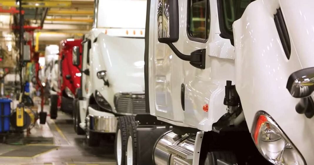 Class 8 Truck Sales Tumble 30% in October