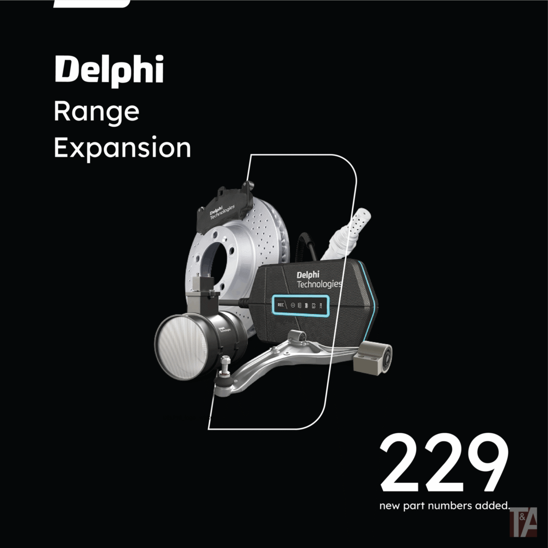 Delphi adds 229 new parts to expand vehicle coverage