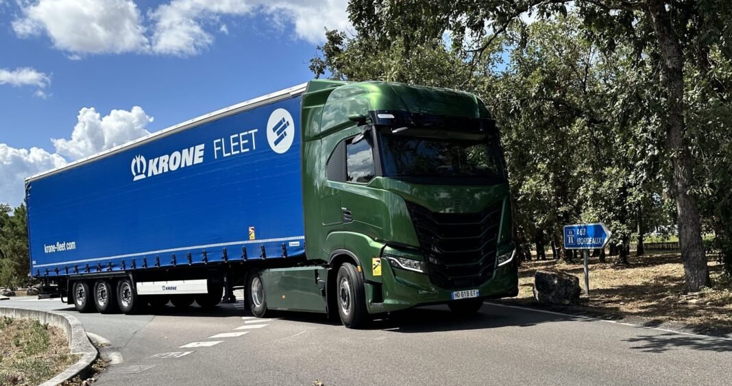 IVECO S-Way CNG achieves 1,000 km on a single refill
