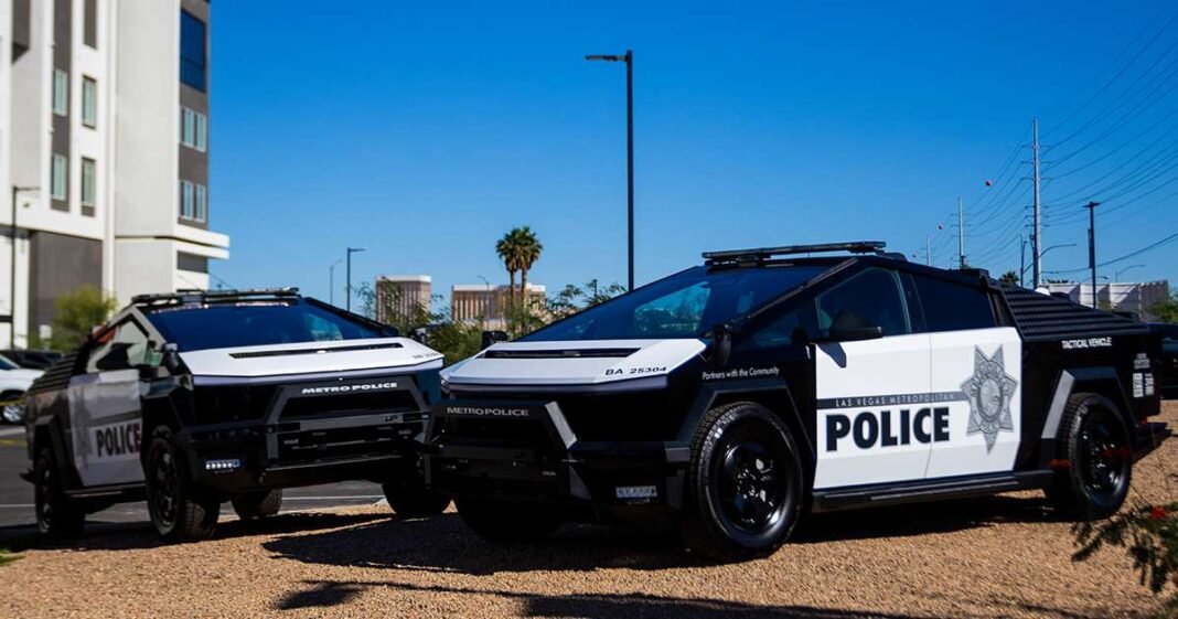Largest Fleet of Police Cybertrucks to Patrol Las Vegas