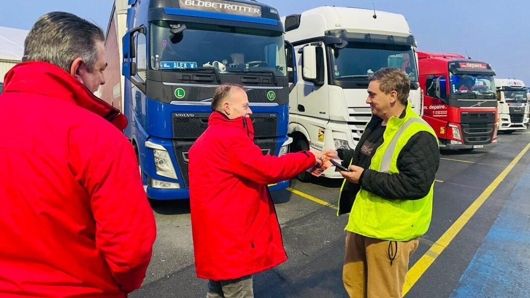 ABVV celebrates Truck Driver Day in its own way
