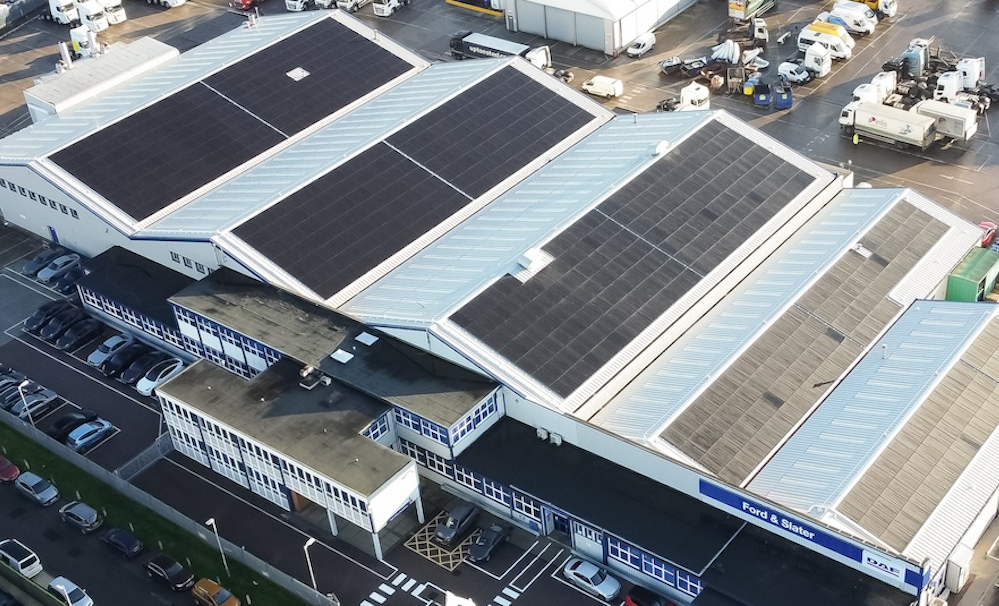 CES delivers renewable energy contract for DAF dealership