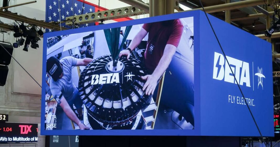 Electric Plane Maker Beta Wins Wall Street Support After IPO