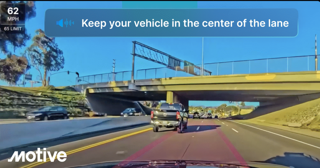 Motive launches AI-powered repeated lane swerving detection