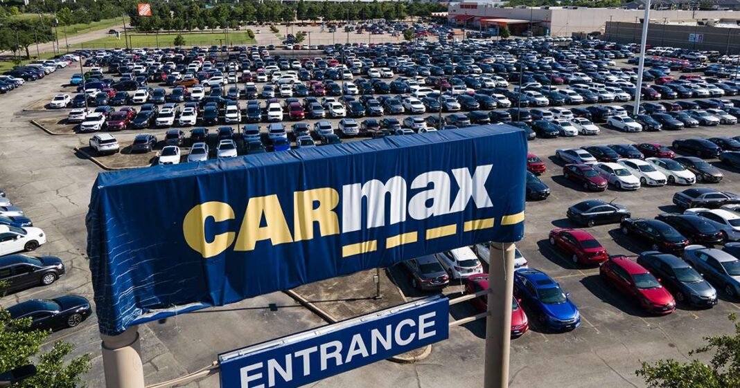 Struggling CarMax Reports Lower Used Car Sales