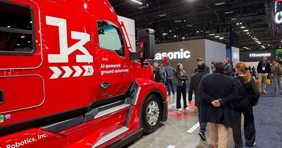 CES Shows How AI, Software Are Redefining Truck Technology