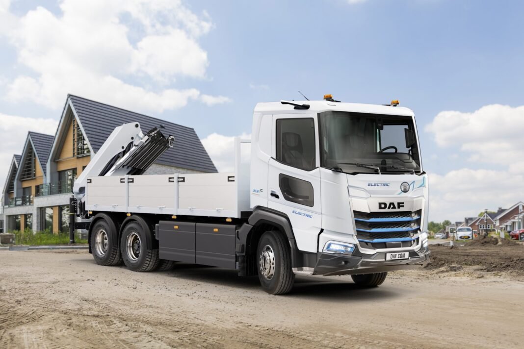 DAF expands its electric range to the construction sector
