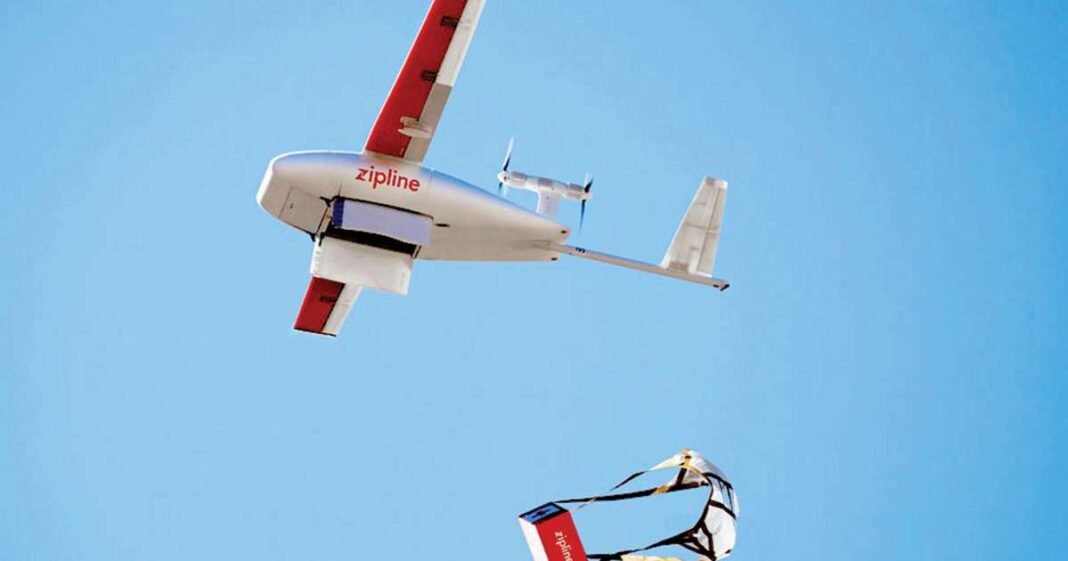 Drone Delivery Startup Zipline Eclipses $7.6B Valuation
