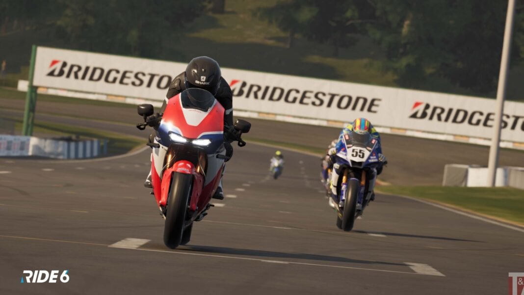 Bridgestone motorcycle tyres feature in new RIDE 6 video game