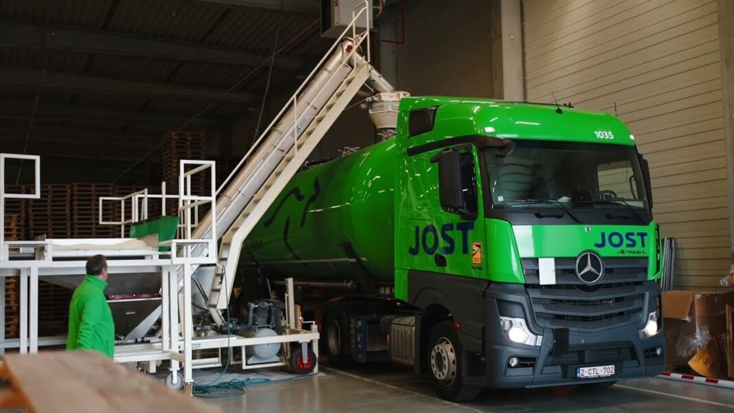 Jost has the largest fleet of all Belgian transporters

