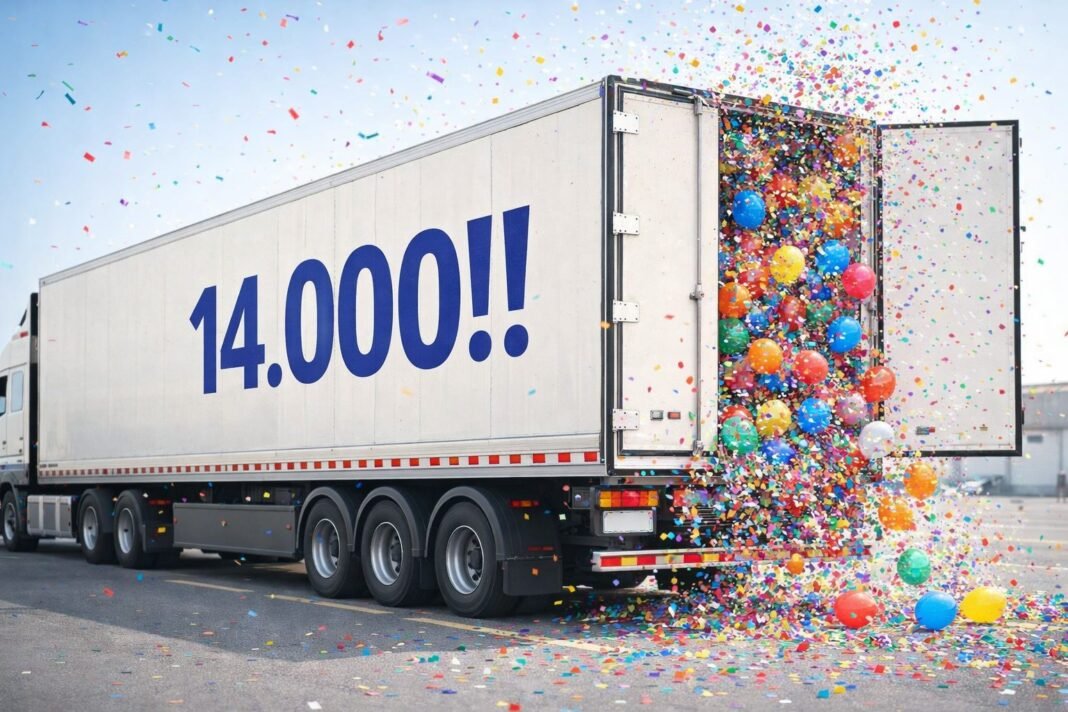 Kristof Demyttenaere is the 14,000th Transportmedia follower on LinkedIn!

