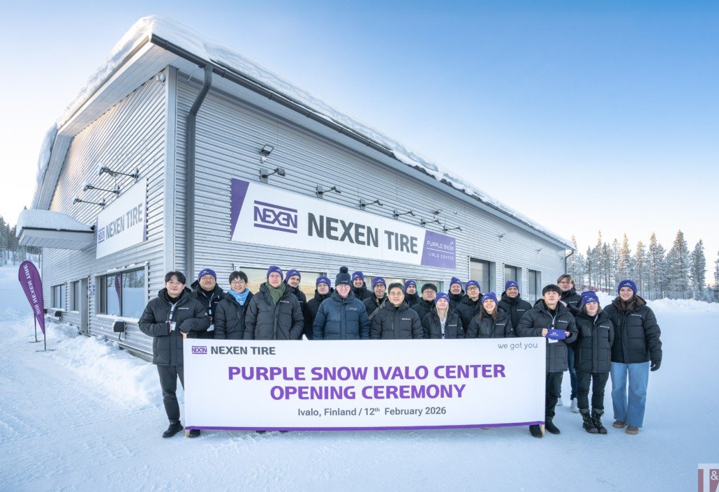 Nexen - Purple Snow winter tyre centre secures dedicated certification, studded tyre testing environment