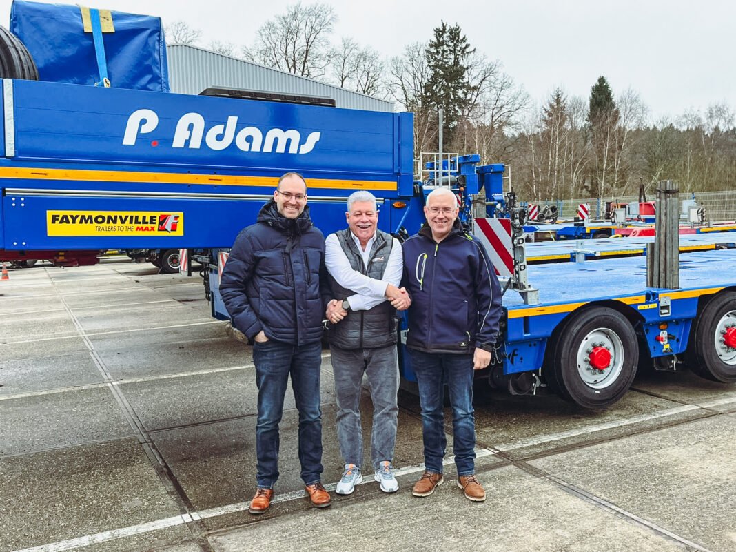P. Adams Schwertransporte strengthens fleet
