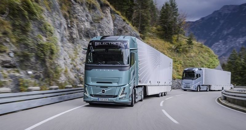 Volvo leads the market for heavy trucks in Europe