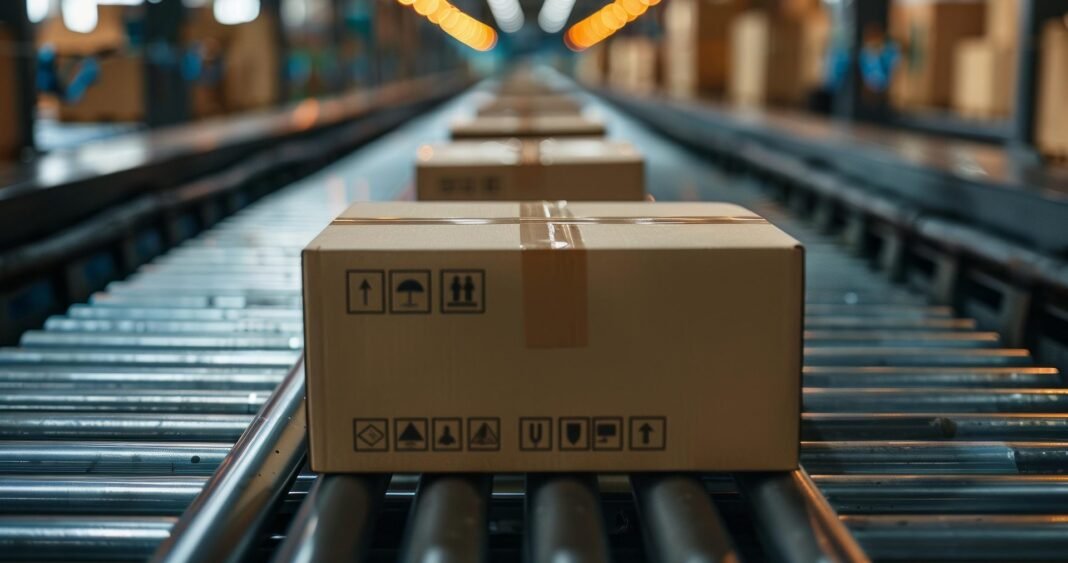 A parcel delivery system that costs households hours each month