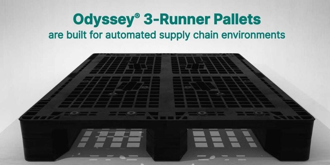 Automation-Ready Reusable Odyssey Pallet for Your Warehouse