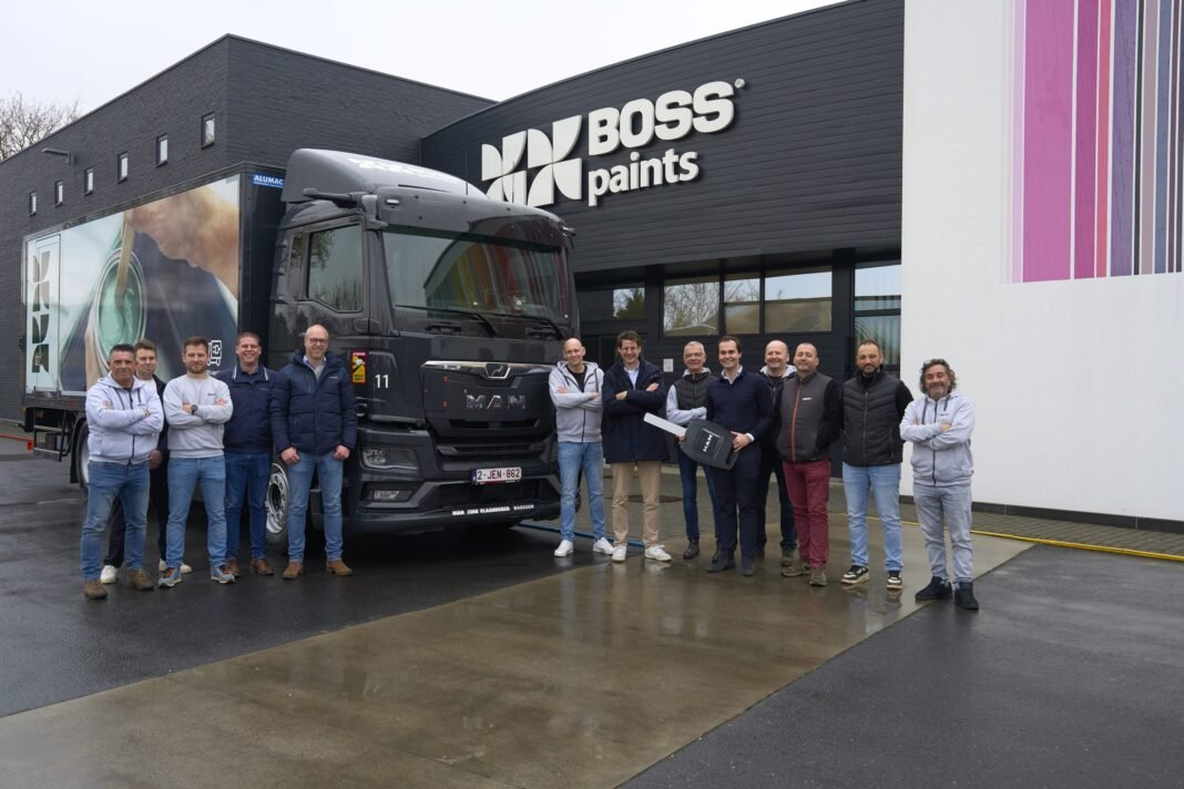 Boss Paints takes two electric MAN TGS into use
