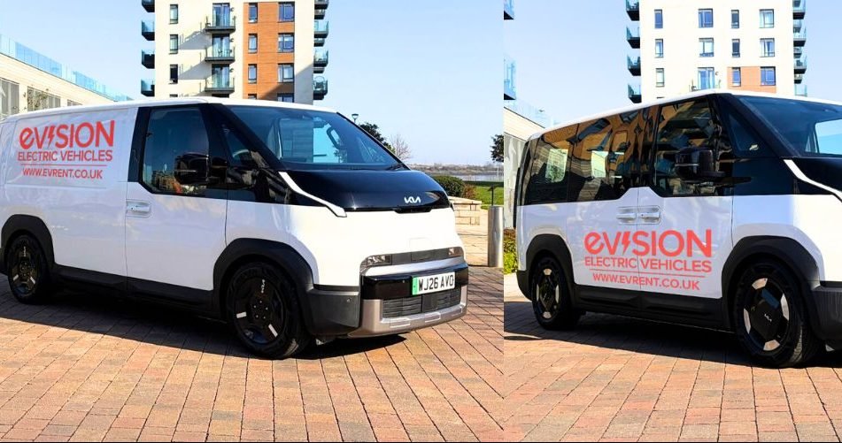 EVision new Kia PV5 Cargo and Passenger vans to fleet