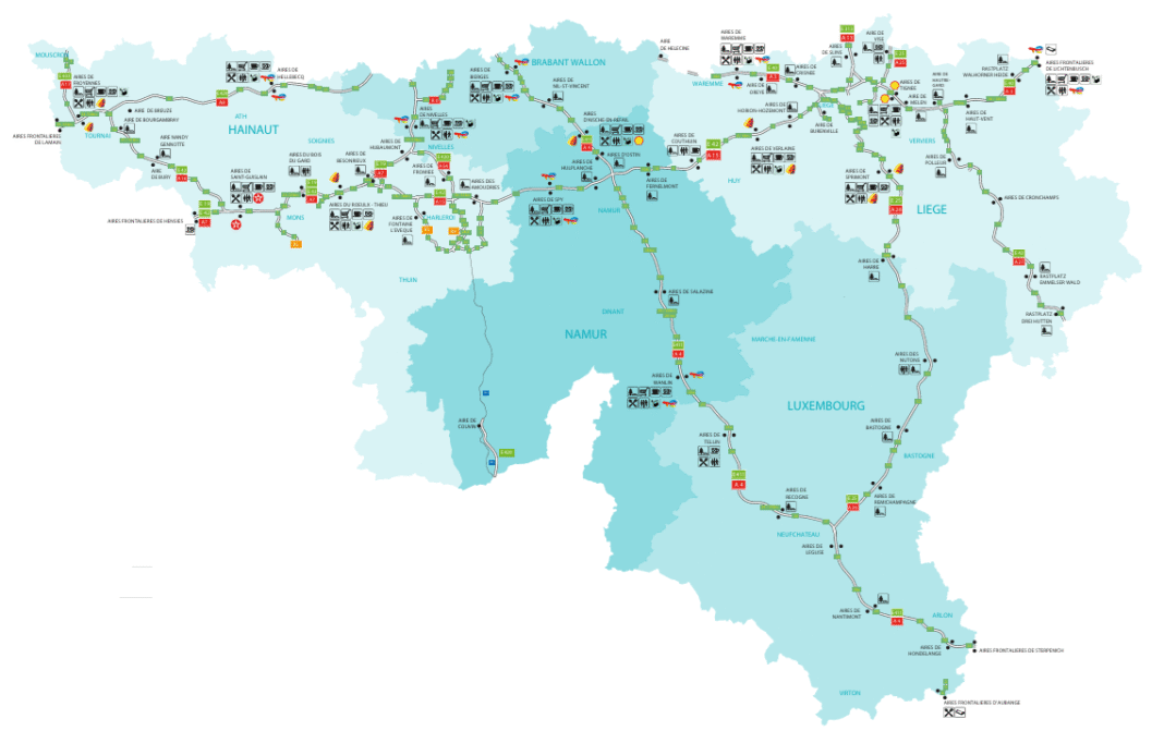For example, Wallonia will expand its AFIR charging network
