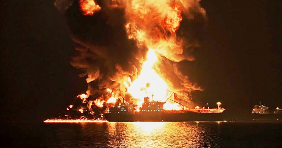 Mideast Shipping Crisis Widens With More Tankers Hit in Gulf