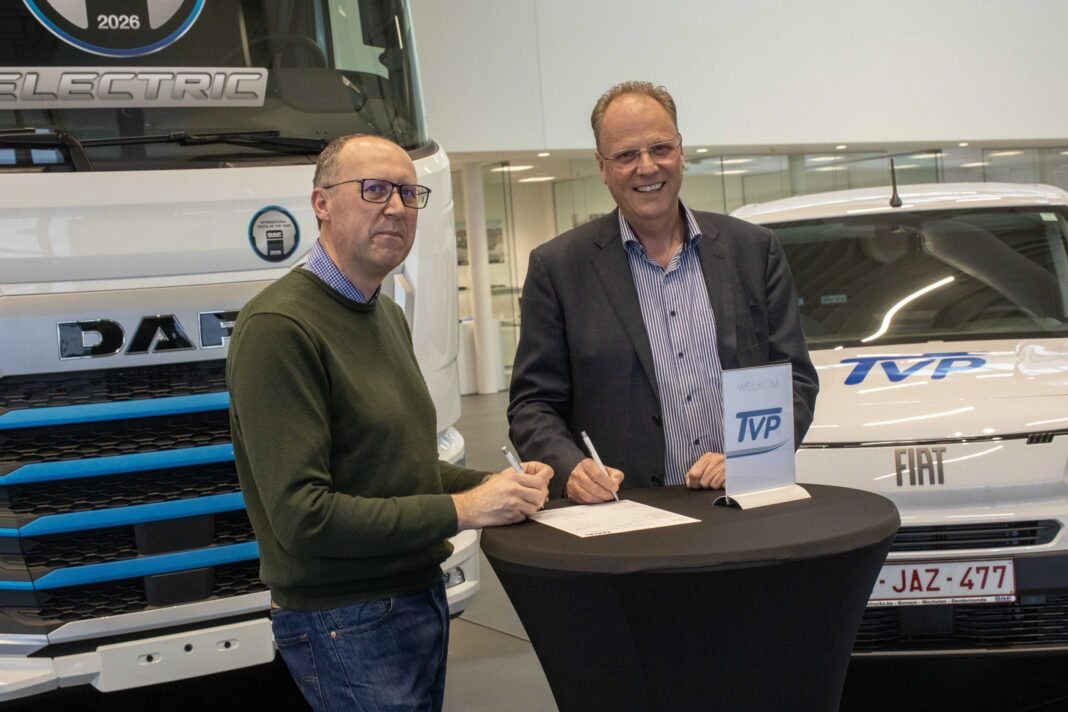 TVP fleet expands with DAF XD Electric, 2 DAF rigids and 2 Fiat Doblos
