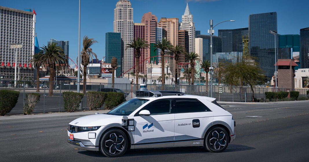 Uber Relaunches Robotaxi Service in Vegas