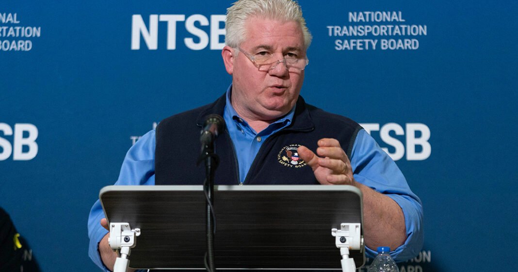 White House Says It Fired NTSB Member Over Misconduct